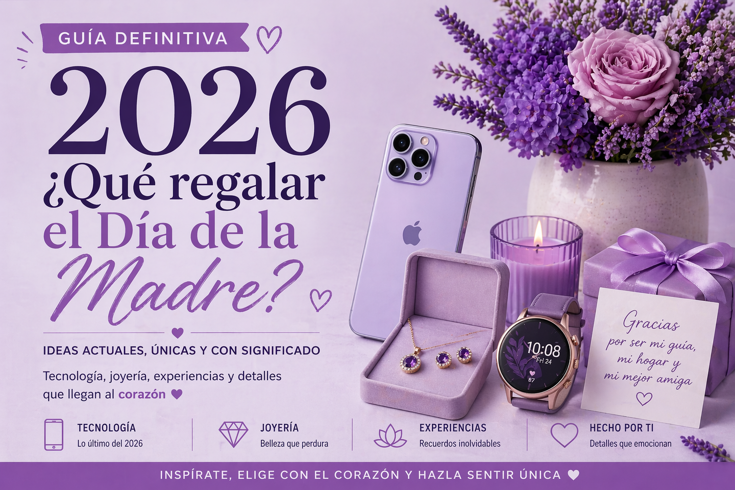 Guía Definitiva 2026: ¿Qué regalar el Día de la Madre?