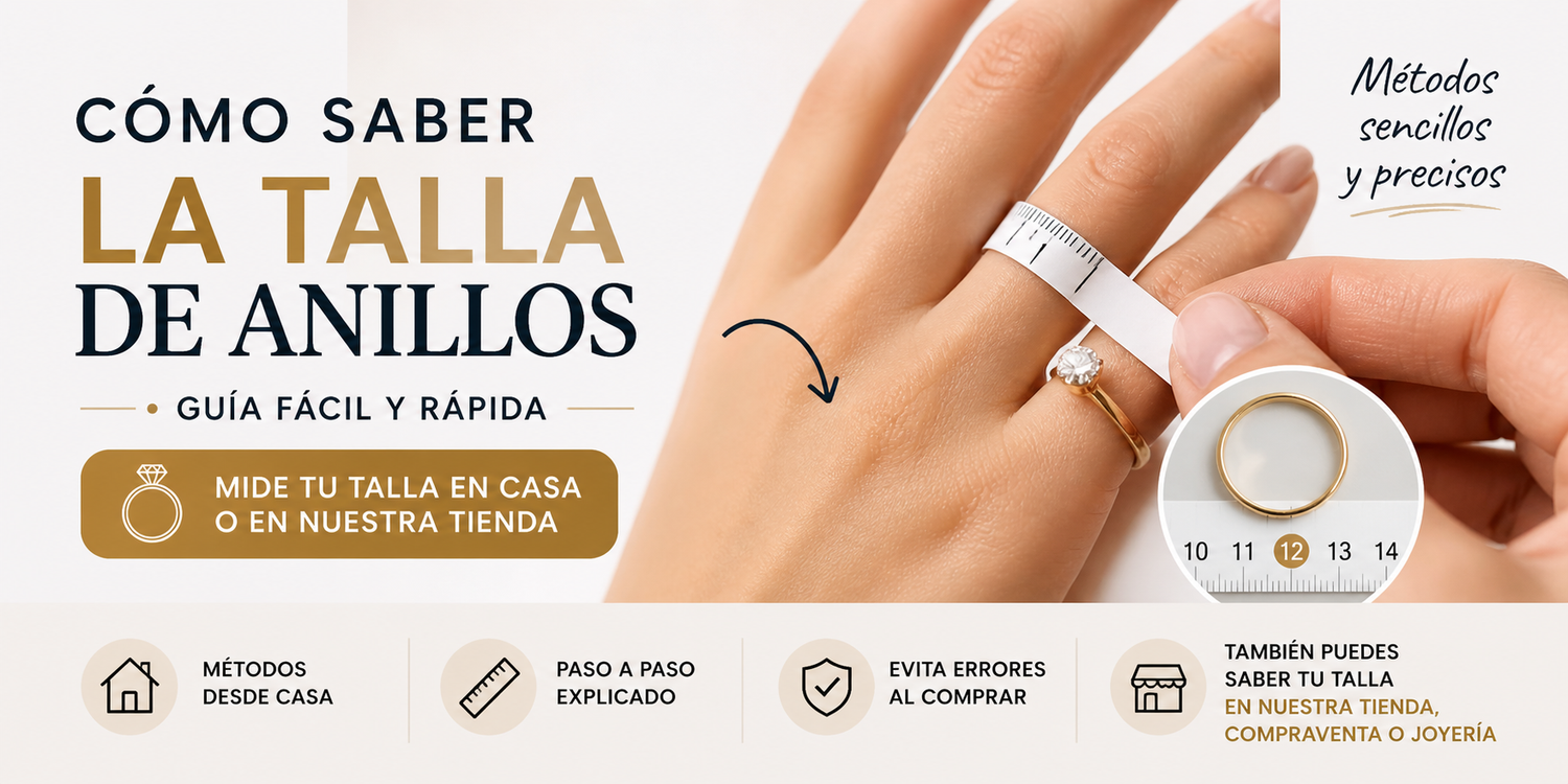 Cómo saber tu talla de anillo en casa (guía fácil y rápida)