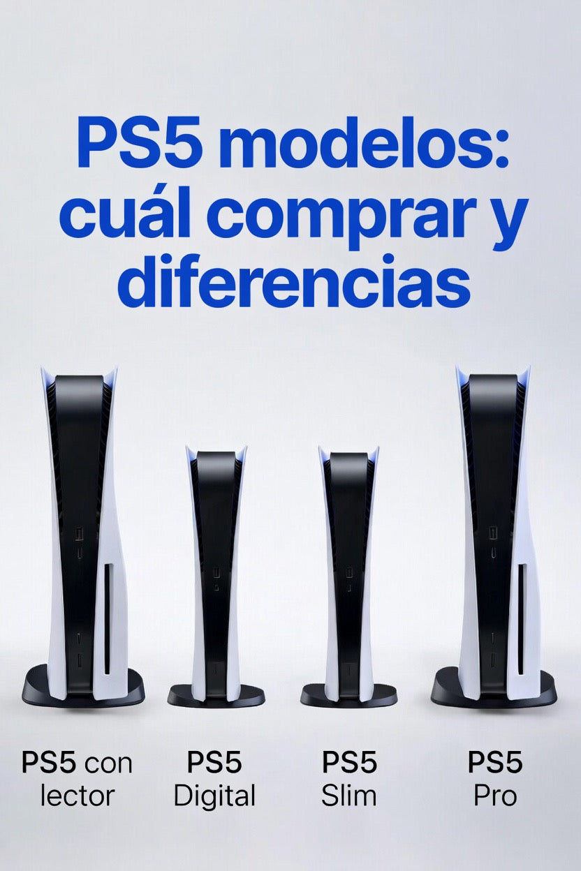 PS5 modelos: cuál comprar y diferencias
