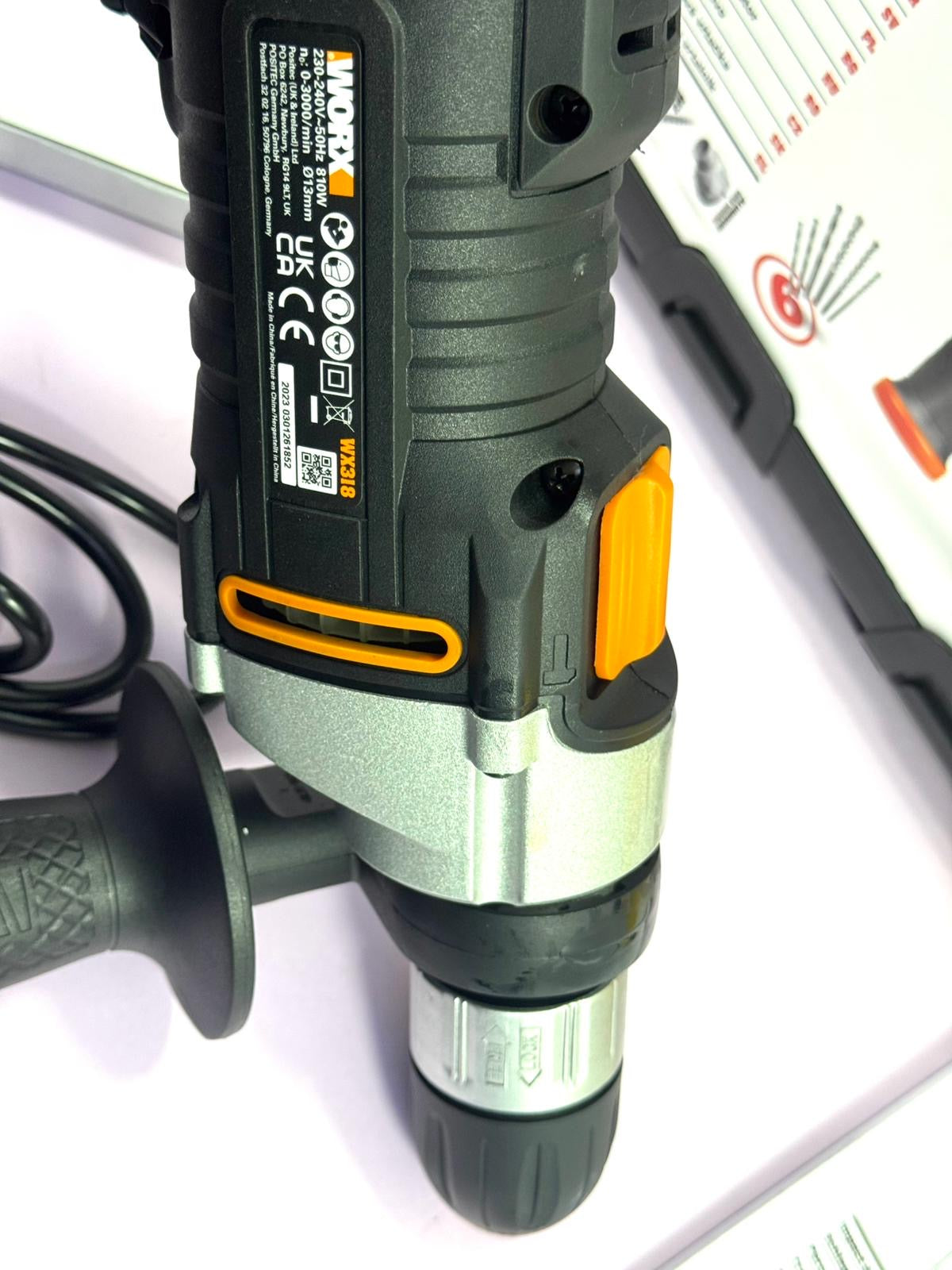 Taladro Percutor Worx 810W 13mm