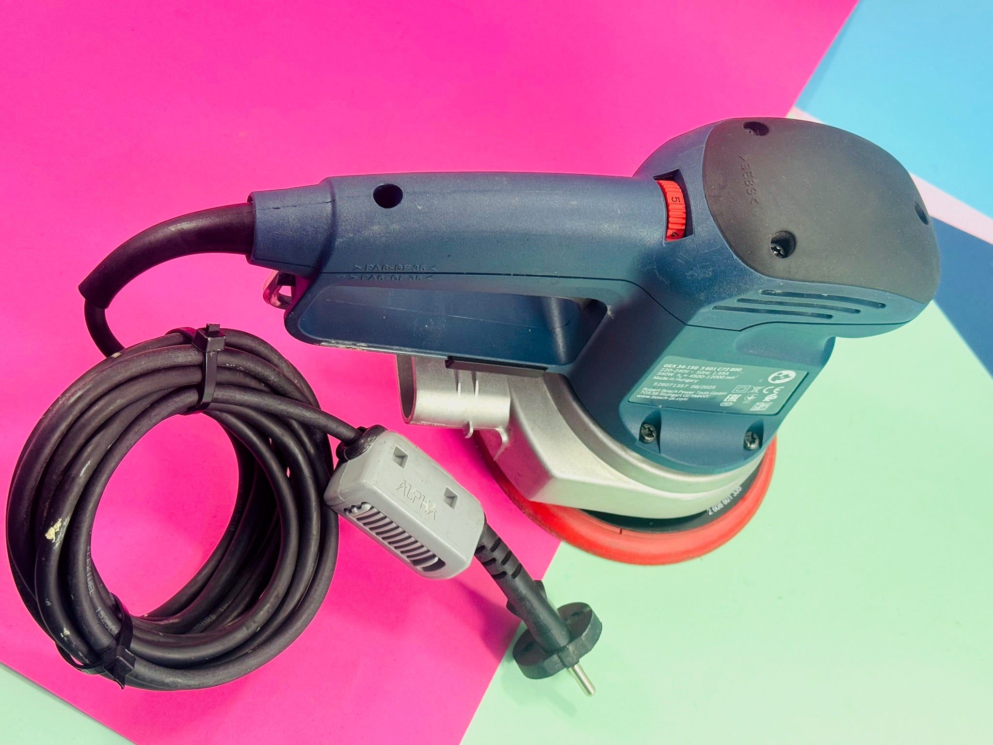 Bosch GEX 150 Lijadora Excéntrica Profesional