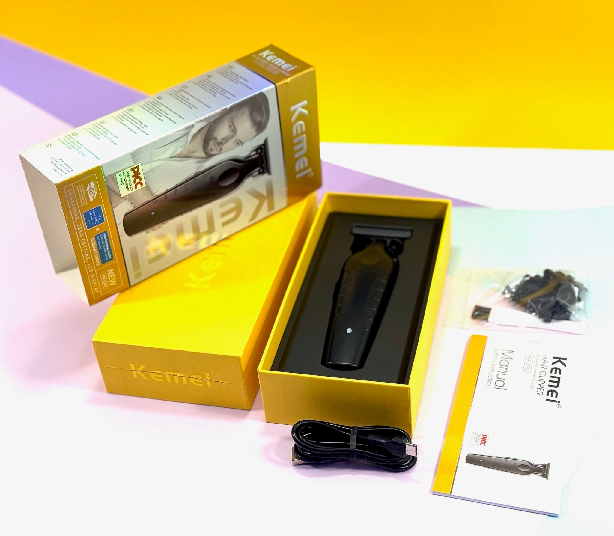 Máquina Cortapelos Kemei Profesional