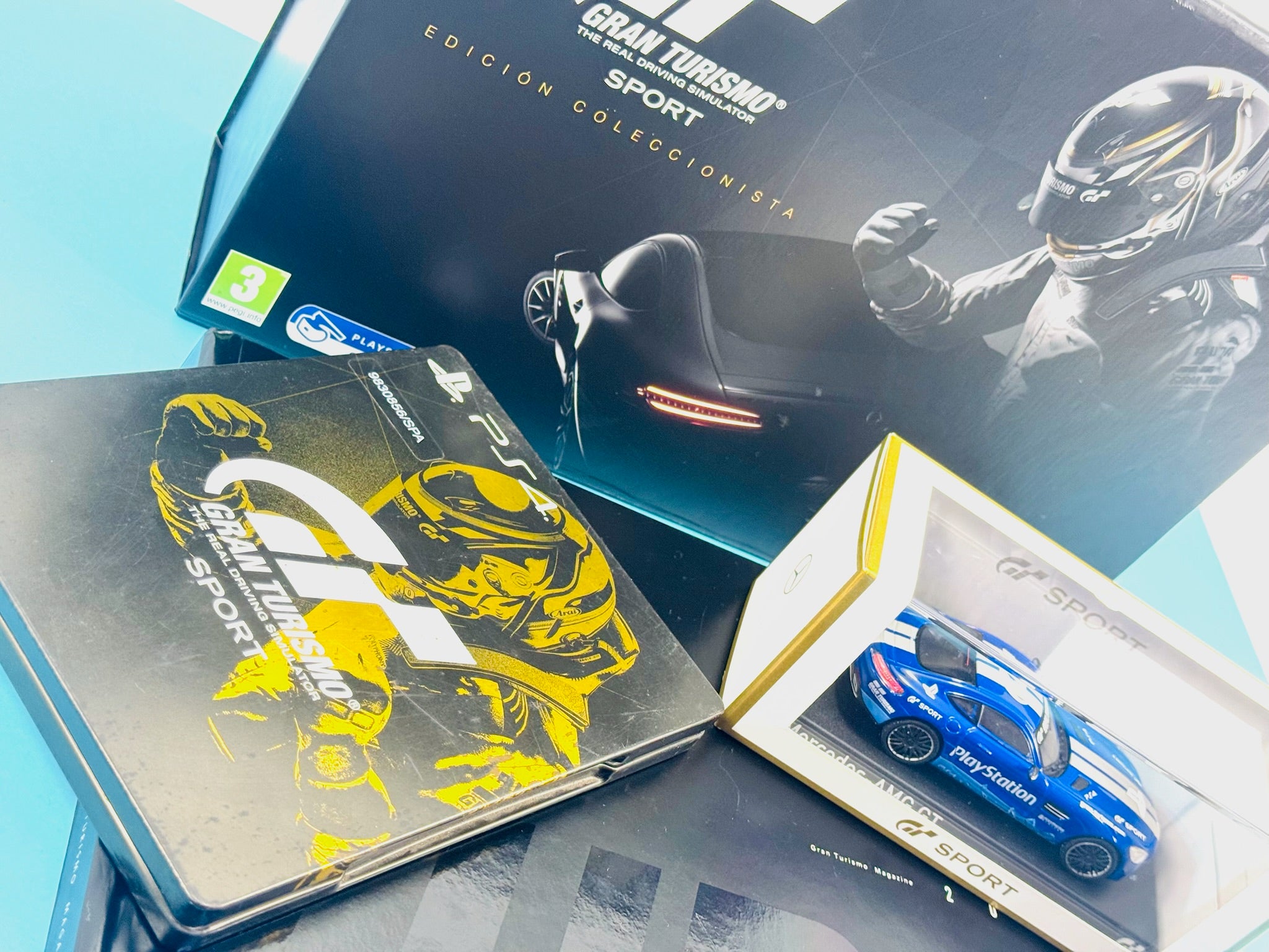 Gran Turismo Sport Edición Coleccionista con Mercedes-AMG GT + Juego PS4